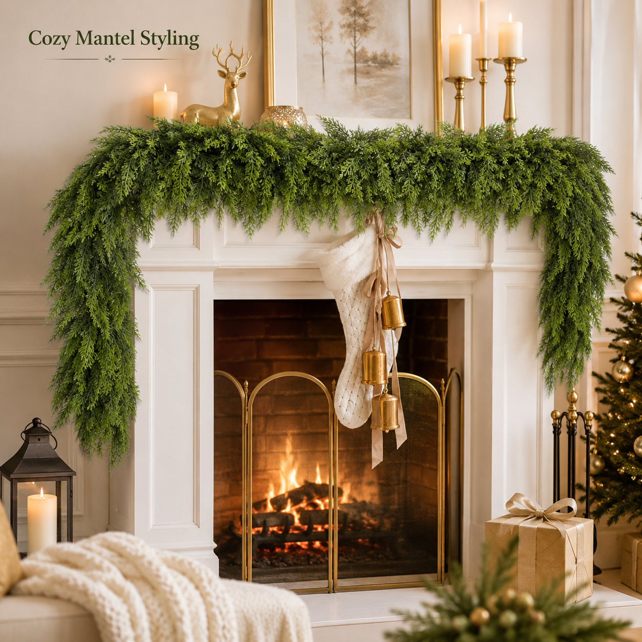 Northline™ 2-Pack Real Touch Cedar Garlands