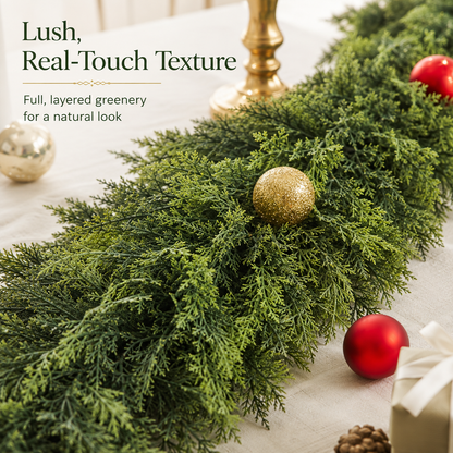 Northline™ 2-Pack Real Touch Cedar Garlands